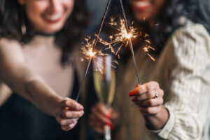 all-smiles-for-party-sparklers